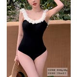 フラワーモチーフ オールインワン 水着 | SUNSHINE CLOSET | 詳細画像4