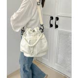 ショルダーバッグ 巾着デザイン バケツ型 | SUNSHINE CLOSET | 詳細画像2 