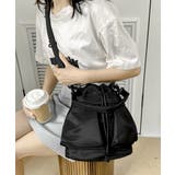 ショルダーバッグ 巾着デザイン バケツ型 | SUNSHINE CLOSET | 詳細画像8 