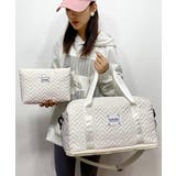 拡張ファスナーボストンバッグ ポーチ付き | SUNSHINE CLOSET | 詳細画像1