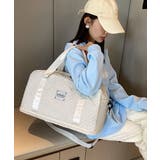 拡張ファスナーボストンバッグ ポーチ付き | SUNSHINE CLOSET | 詳細画像12