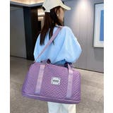拡張ファスナーボストンバッグ ポーチ付き | SUNSHINE CLOSET | 詳細画像3