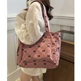 コーデュロイ マルチポケットトートバッグ | ANGELCLOSET | 詳細画像5