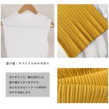 タンクトップ プチハイネック レディース | SUNSHINE CLOSET | 詳細画像4 