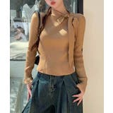 リボンネック リブニット トップス | SUNSHINE CLOSET | 詳細画像6