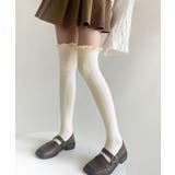 ニーハイソックス レース切り替え 靴下 | SUNSHINE CLOSET | 詳細画像3 