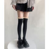 ニーハイソックス レース切り替え 靴下 | SUNSHINE CLOSET | 詳細画像5 