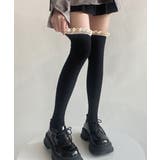 ニーハイソックス レース切り替え 靴下 | SUNSHINE CLOSET | 詳細画像6 