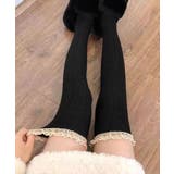 ニーハイソックス レース切り替え 靴下 | SUNSHINE CLOSET | 詳細画像7 