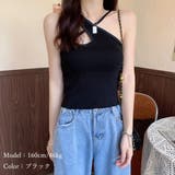 アシンメトリーキャミタンク 重ね着 | SUNSHINE CLOSET | 詳細画像4 