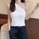 アシンメトリーキャミタンク 重ね着 | SUNSHINE CLOSET | 詳細画像5 