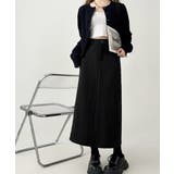 ハイウエストスリットロングスーツスカート | SUNSHINE CLOSET | 詳細画像2 