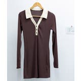 配色リブポロワンピース レディース | SUNSHINE CLOSET | 詳細画像14