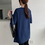 レディース チュニックロンt 半袖 無地 | ANGELCLOSET | 詳細画像6
