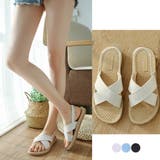 アイボリー | サンダル レディース ぺたんこ | SUNSHINE CLOSET