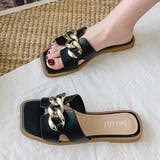 ブラック | スリッパサンダル レディース 春夏 | SUNSHINE CLOSET