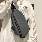ダークグレー | ショルダーバッグ ユニセックス オルチャン | ANGELCLOSET