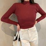 ワインレッド | ニットセーター レディース 長袖 10色 | SUNSHINE CLOSET