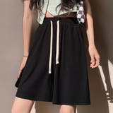 ブラック | ショートパンツ ハーフパンツ レディース | SUNSHINE CLOSET