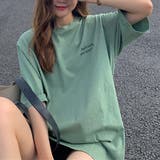 ミントグリーン | ワンポイント Tシャツ レディース 春夏 | ANGELCLOSET