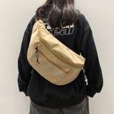 ベージュ | ウエストバッグ 男女兼用 オルチャン | ANGELCLOSET