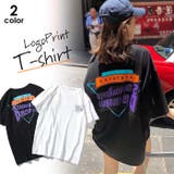 Tシャツ レディース 半袖 ロゴ 春 春服 韓国ファッション 韓国 | ANGELCLOSET | 詳細画像1