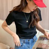 ショート丈tシャツ へそ出し 8色 夏 | ANGELCLOSET | 詳細画像6