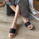 スリッパサンダル レディース 夏 編み | SUNSHINE CLOSET | 詳細画像6 