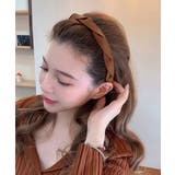 レディース韓国 ヘアアレンジ ヘアバンド | SUNSHINE CLOSET | 詳細画像1