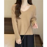 ニットトップス レディース Vネック | ANGELCLOSET | 詳細画像3