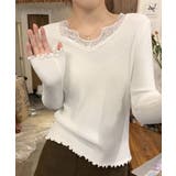 ニットトップス レディース レース付き | SUNSHINE CLOSET | 詳細画像19 