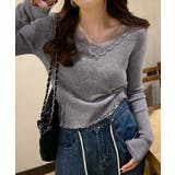 ニットトップス レディース レース付き | SUNSHINE CLOSET | 詳細画像27 