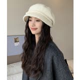 ベレー帽 起毛 ハット レディース 秋冬 | ANGELCLOSET | 詳細画像13