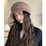 ベレー帽 起毛 ハット レディース 秋冬 | ANGELCLOSET | 詳細画像21