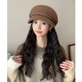 ベレー帽 起毛 ハット レディース 秋冬 | ANGELCLOSET | 詳細画像4