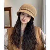 ベレー帽 起毛 ハット レディース 秋冬 | ANGELCLOSET | 詳細画像8