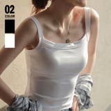 キャミソール レディーストップス 白黒 | SUNSHINE CLOSET | 詳細画像1 