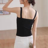 キャミソール レディーストップス 白黒 | SUNSHINE CLOSET | 詳細画像10 