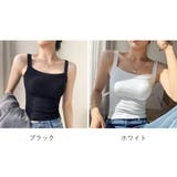 キャミソール レディーストップス 白黒 | SUNSHINE CLOSET | 詳細画像2 
