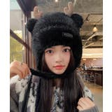 ニット帽 鹿角 くま耳 レディース 秋冬 | SUNSHINE CLOSET | 詳細画像7 