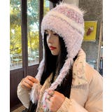 ニット帽子 紐付き 韓国風 毛糸帽子 | SUNSHINE CLOSET | 詳細画像6 