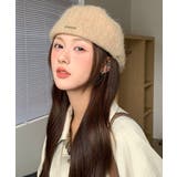 ベレー帽 起毛 英字ロゴ レディース | SUNSHINE CLOSET | 詳細画像11 