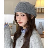 ベレー帽 起毛 英字ロゴ レディース | SUNSHINE CLOSET | 詳細画像15 