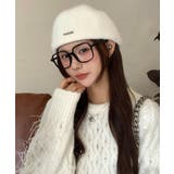 ベレー帽 起毛 英字ロゴ レディース | SUNSHINE CLOSET | 詳細画像8 