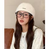 ベレー帽 起毛 英字ロゴ レディース | SUNSHINE CLOSET | 詳細画像9 