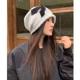 ビーニー帽 ニット帽子 リボン柄 | SUNSHINE CLOSET | 詳細画像3 