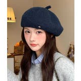 ベレーキャップ 防寒帽子 小顔 | SUNSHINE CLOSET | 詳細画像1 