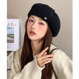 レディース ベレー帽 秋冬 飾り | SUNSHINE CLOSET | 詳細画像3 