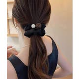 シュシュ ヘアゴム パール 髪飾り | SUNSHINE CLOSET | 詳細画像3