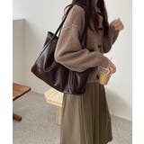 トートバッグ レディース 大容量 PU | SUNSHINE CLOSET | 詳細画像9